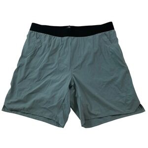 Ten Thousand Mens Tactical Short Sage Green Ripstop Lined Training Shorts Large